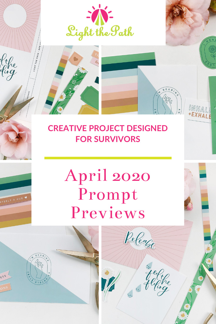 Light The Path April 2020 Prompt Previews