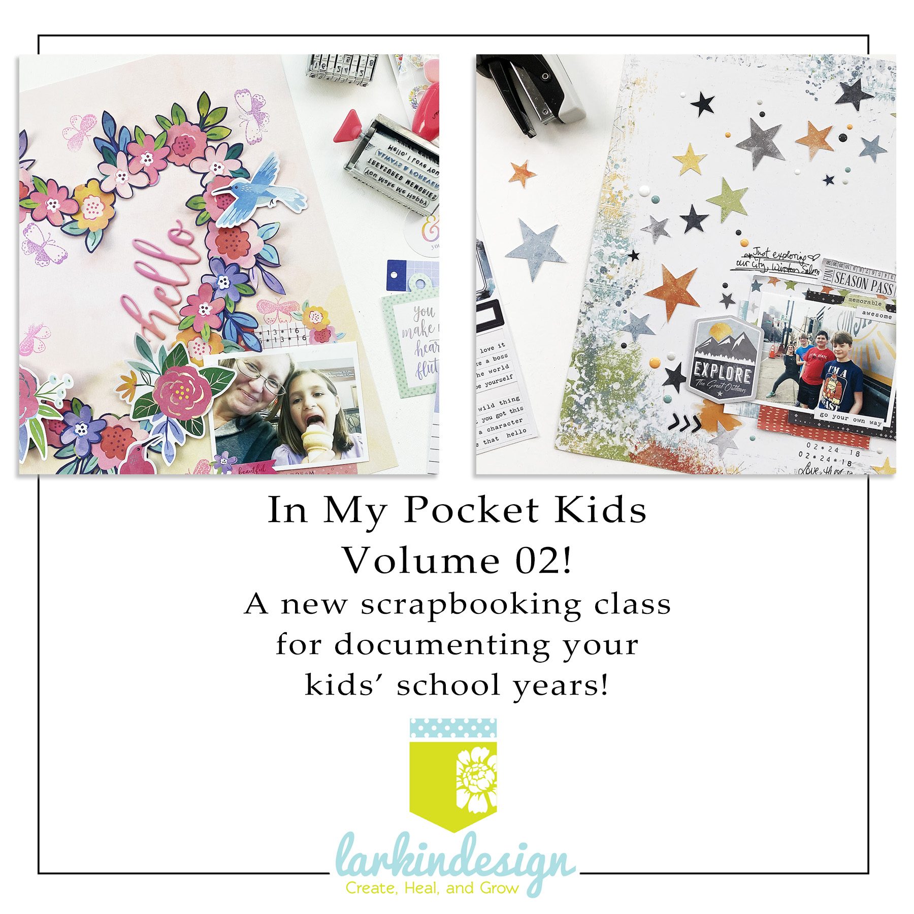 In My Pocket Kids Volume 02 Memory Keeping Class