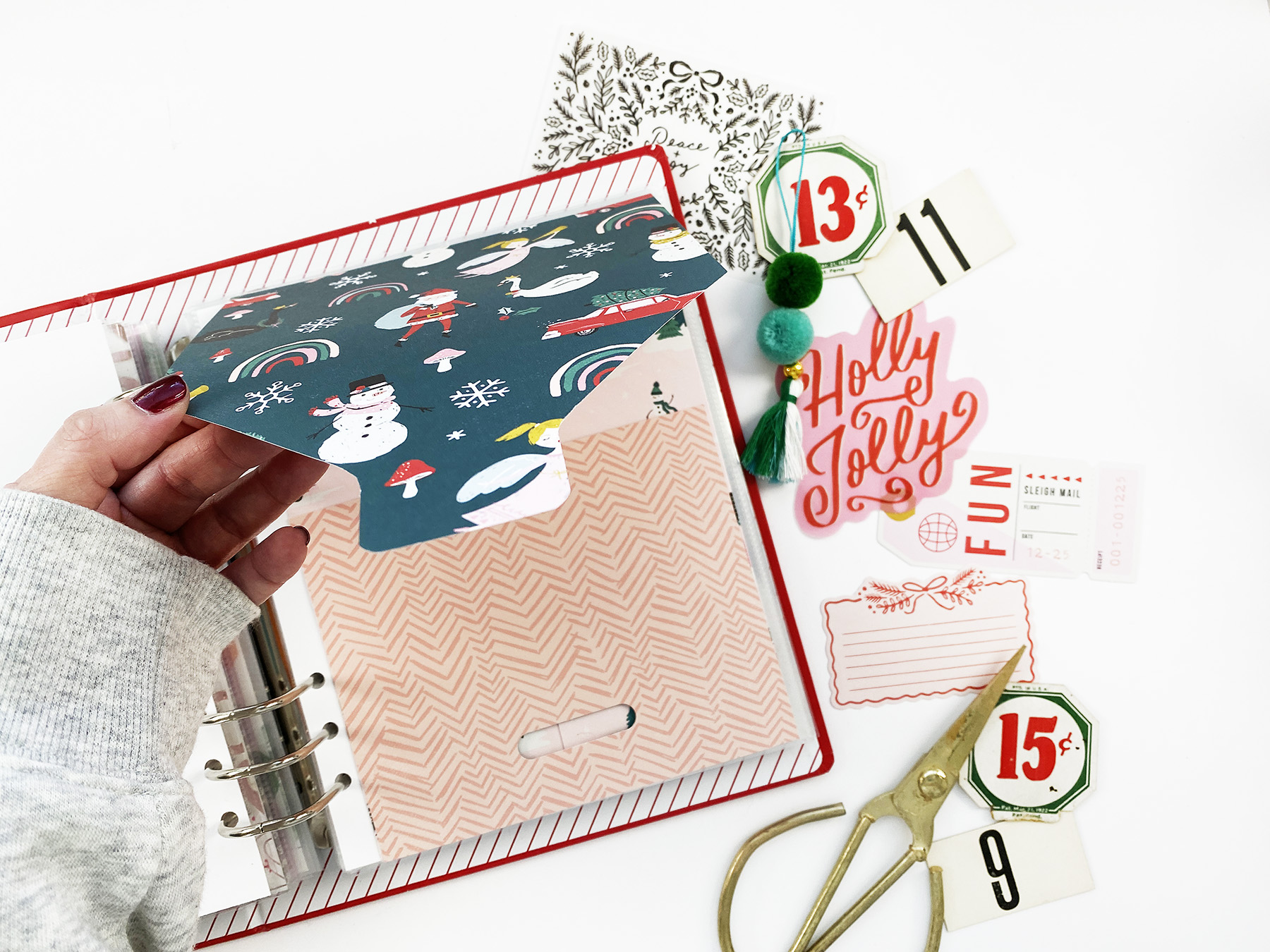Theresa Moxley December Daily 2020 | Foundation Pages Ft Crate Paper Hey Santa
