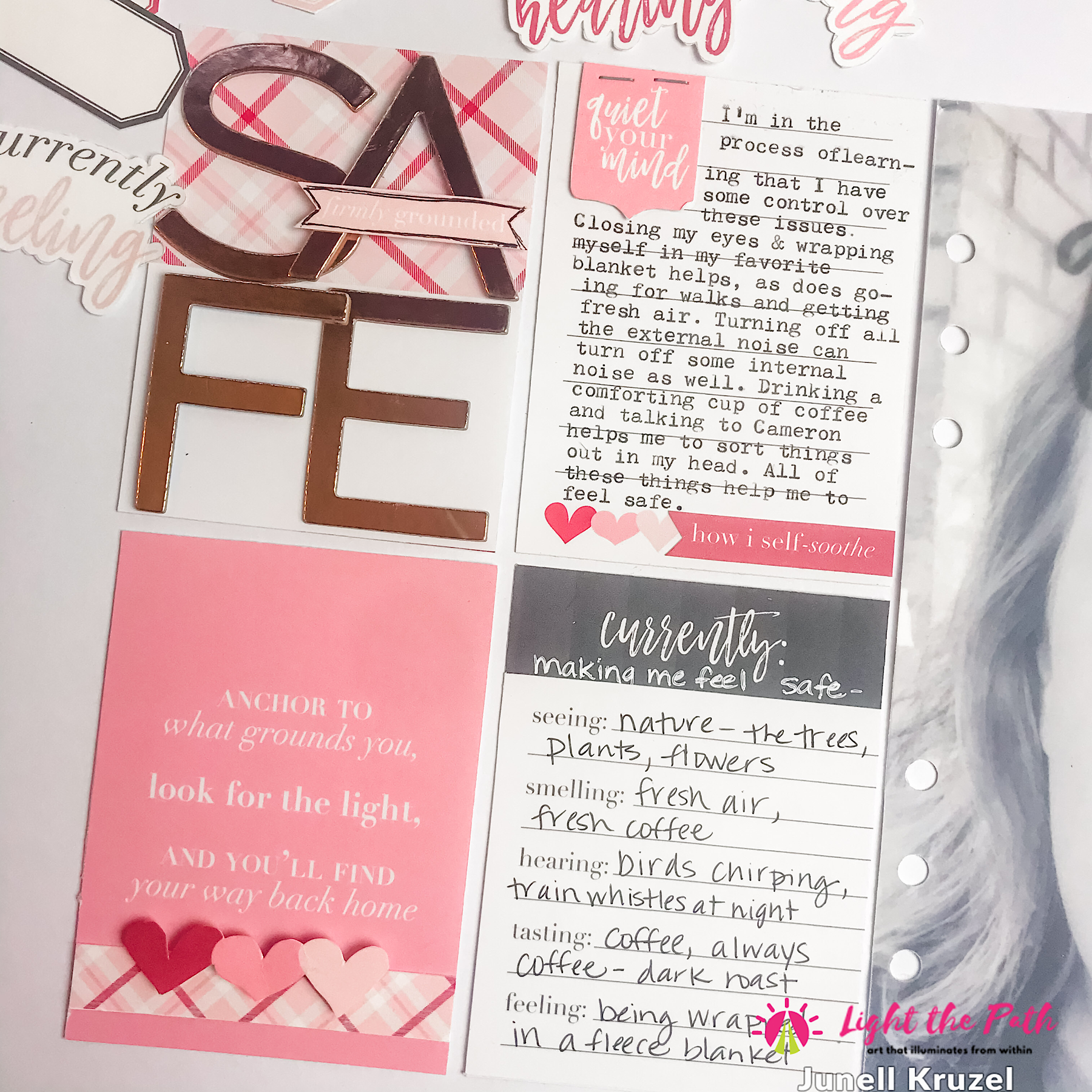 Light the Path 2021 Design Team Junell Kruzel Five Senses