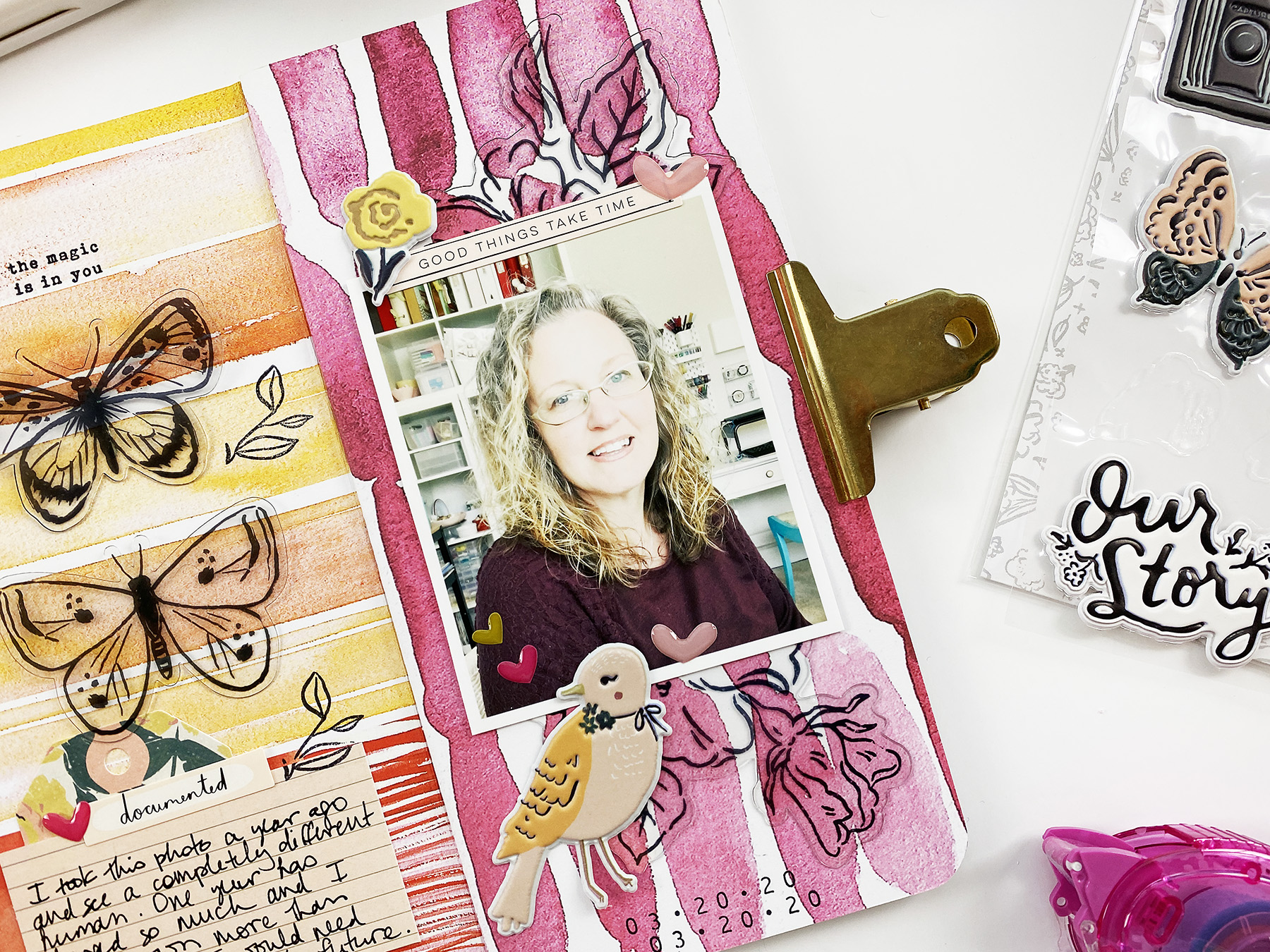 Art Journal With Me | Good Things Take Time