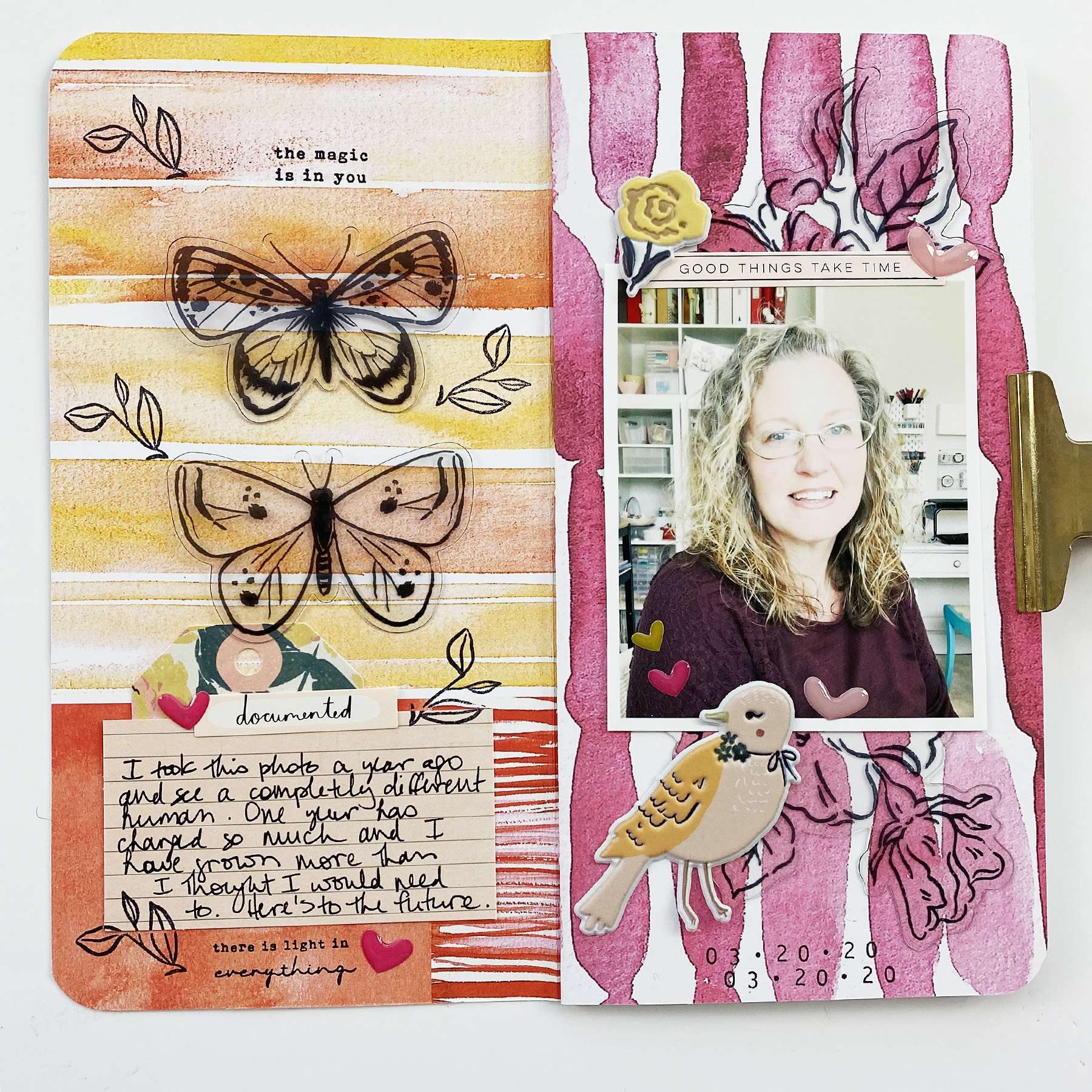 Art Journal With Me | Good Things Take Time