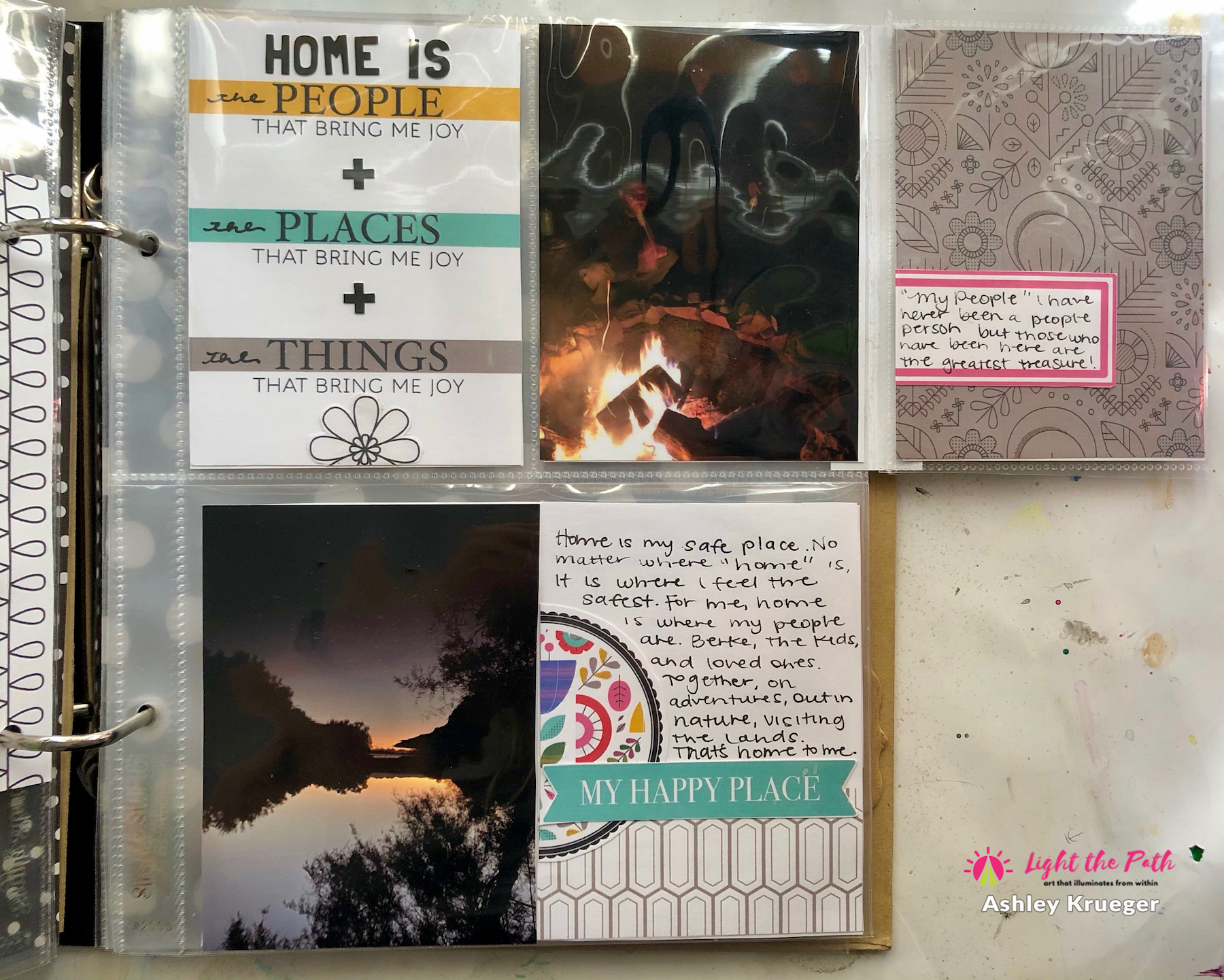 Light The Path 2021 Design Team Ashley Krueger March Home Pocket Page
