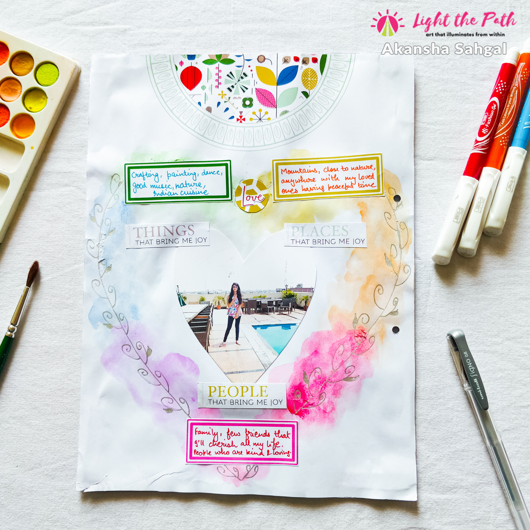 Light the path Design Team- Akansha Sahgal || March 2021 People Places Things