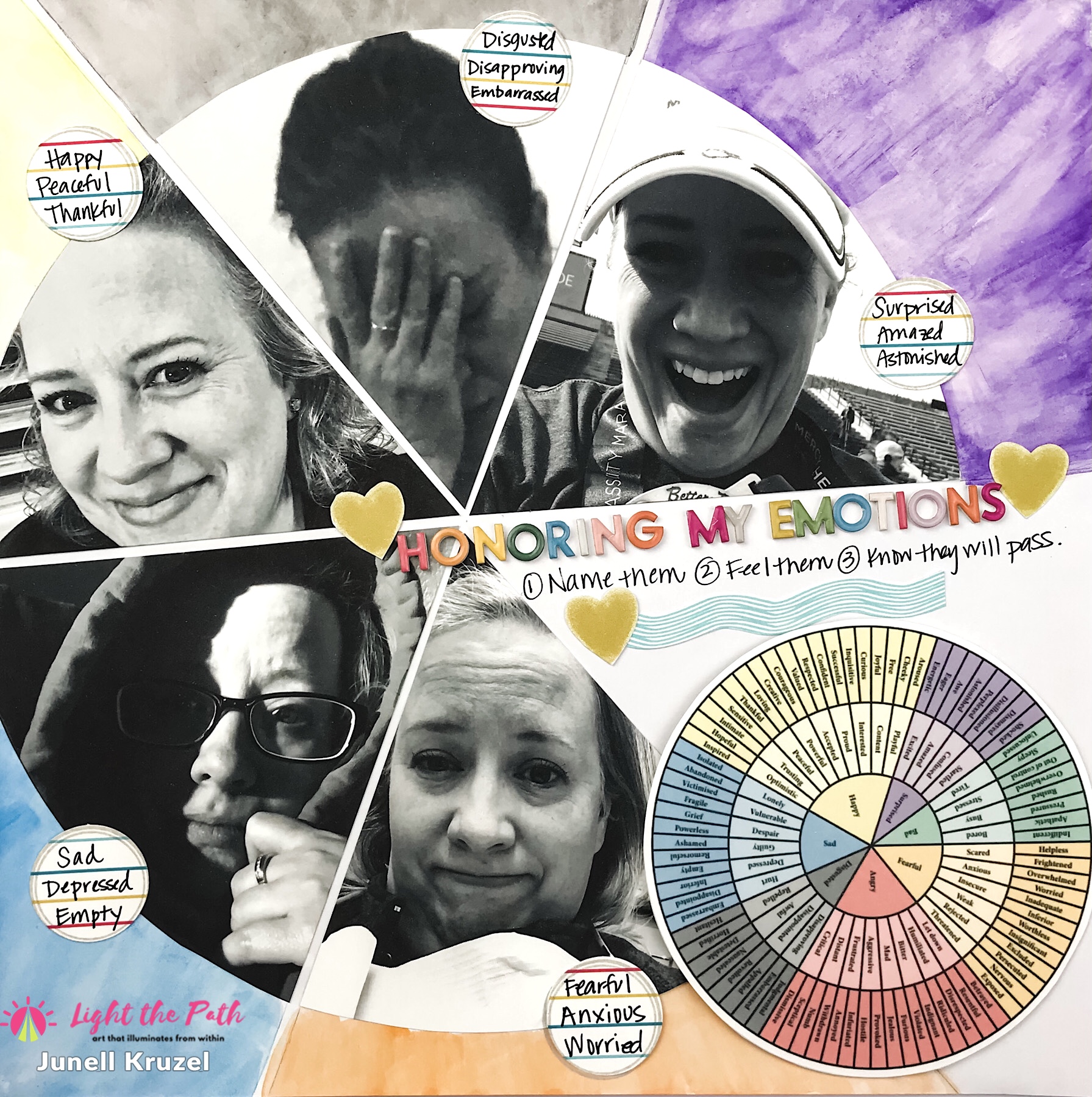 Light the Path 2021 Design Team Junell Kruzel Honor Your Emotions