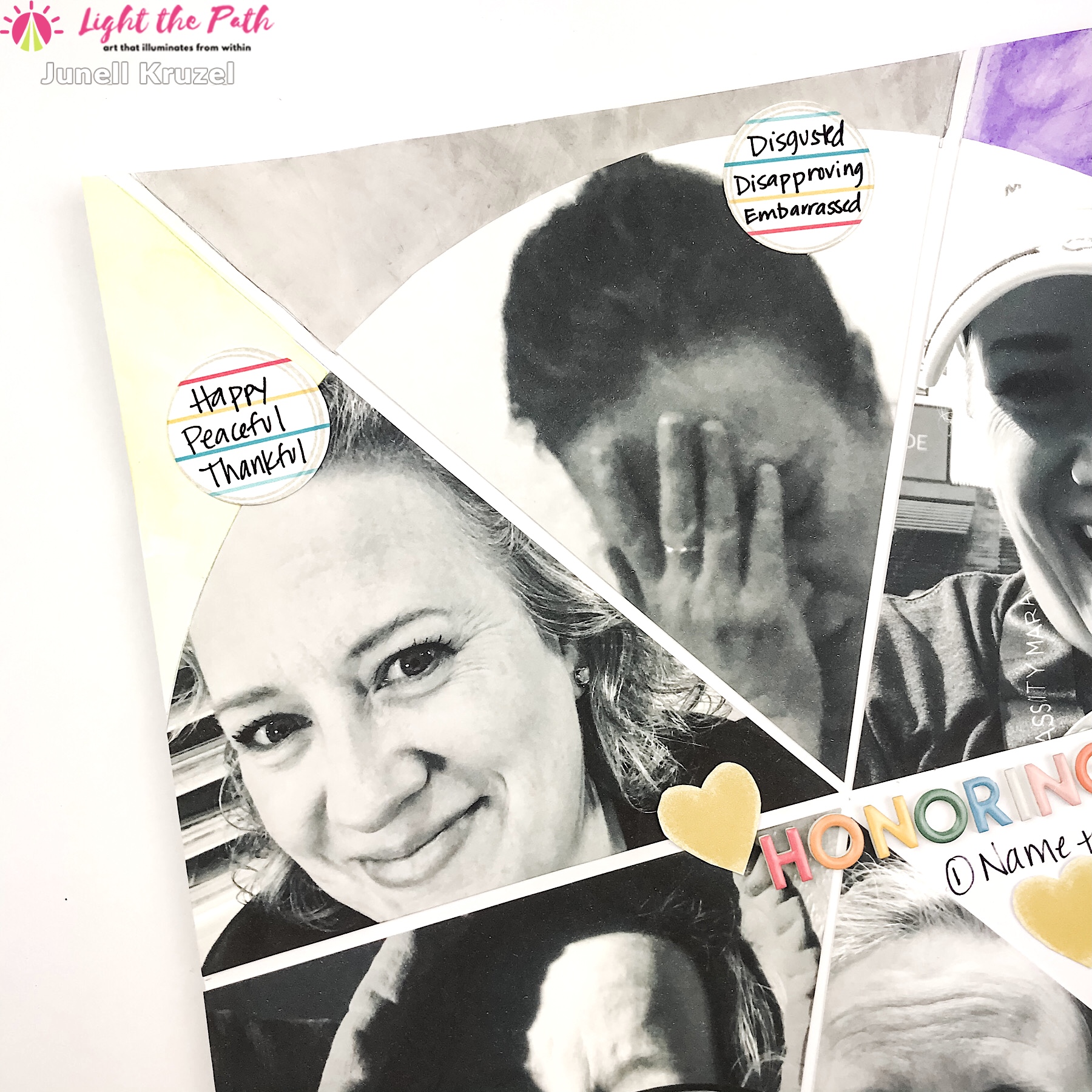 Light the Path 2021 Design Team Junell Kruzel Honor Your Emotions