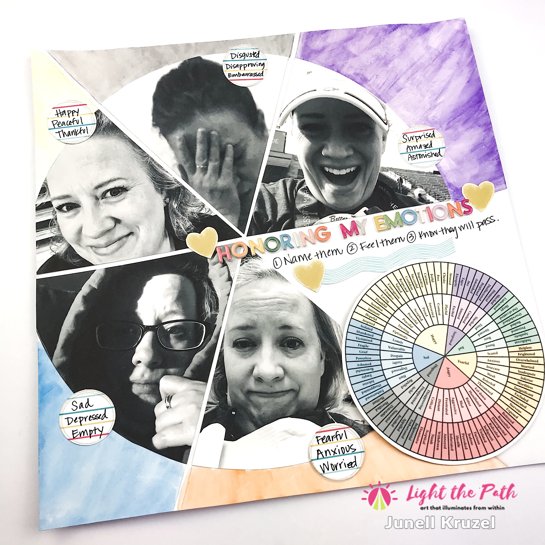 Light the Path 2021 Design Team Junell Kruzel Honor Your Emotions