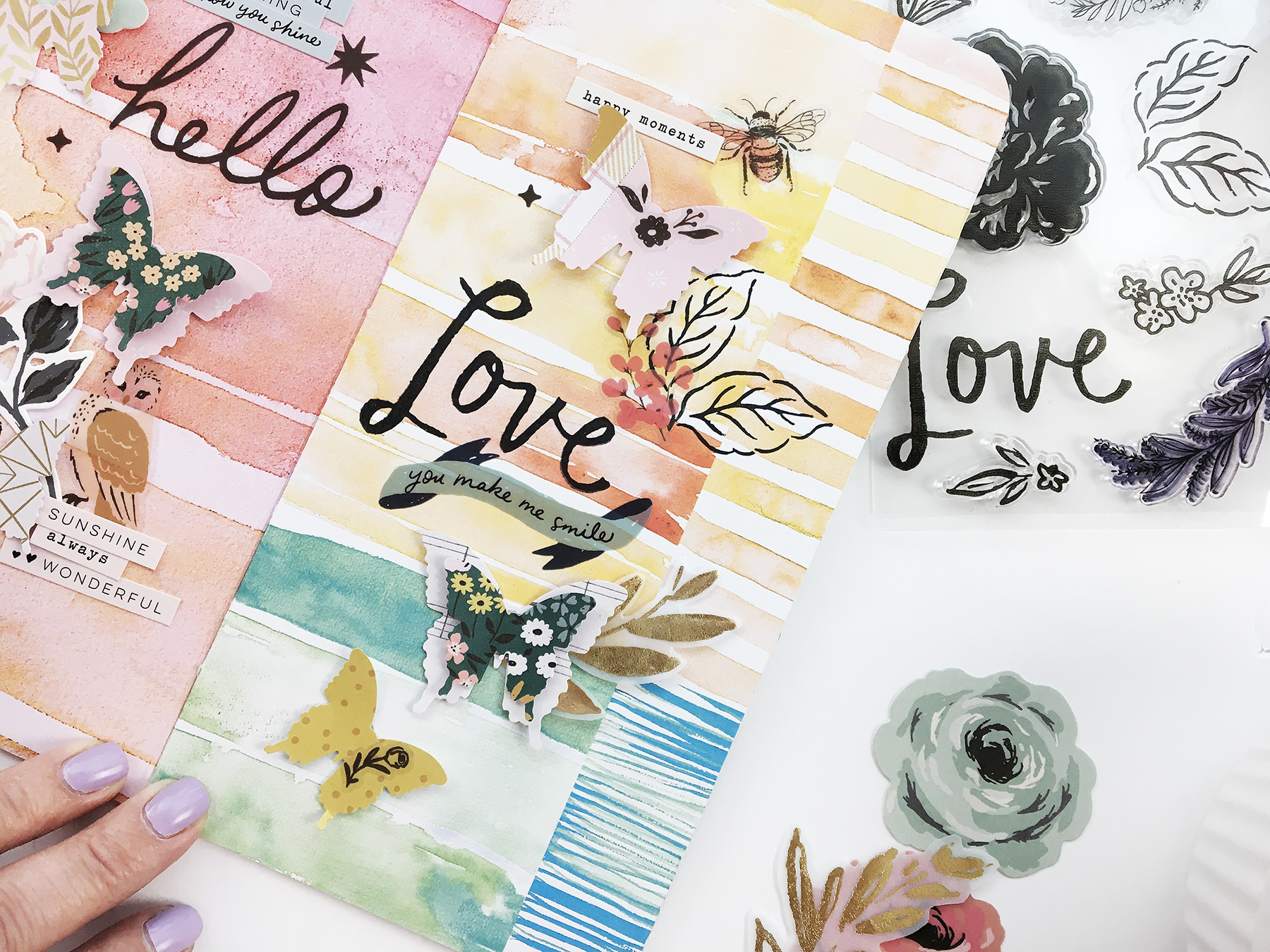 Art Journal With Me | Hello Love ft Maggie Holmes Marigold