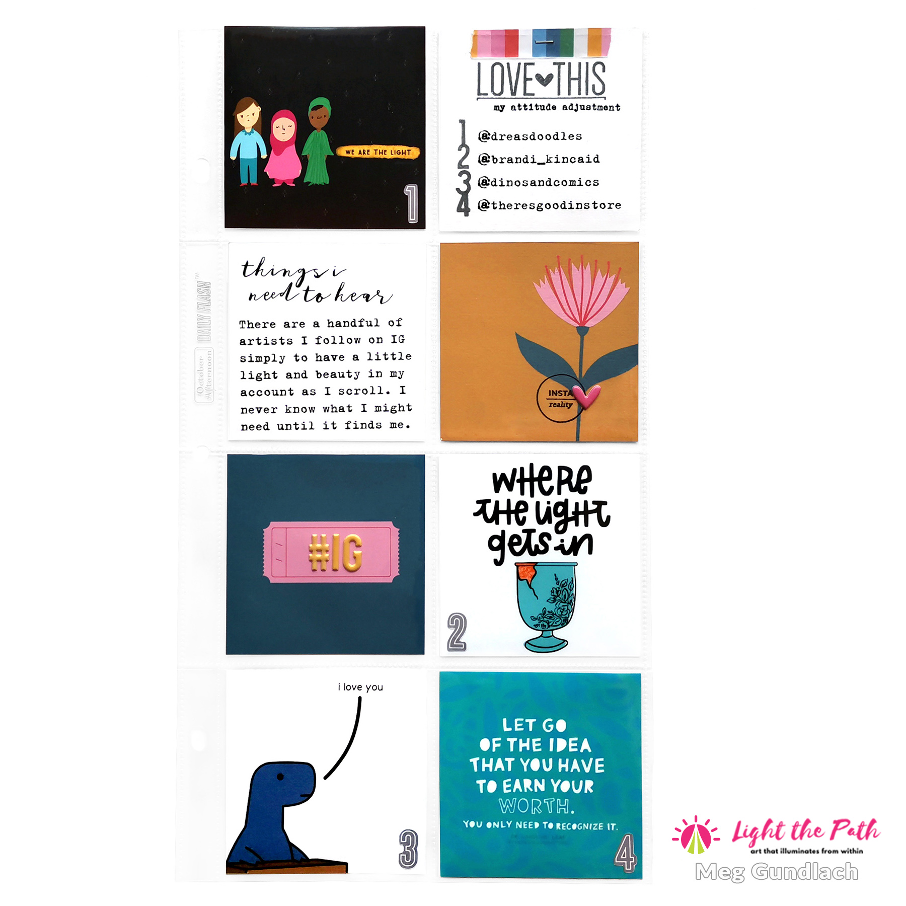 Light The Path Design Team 2021 Meg Gundlach | May Prompt Things I Need To Hear