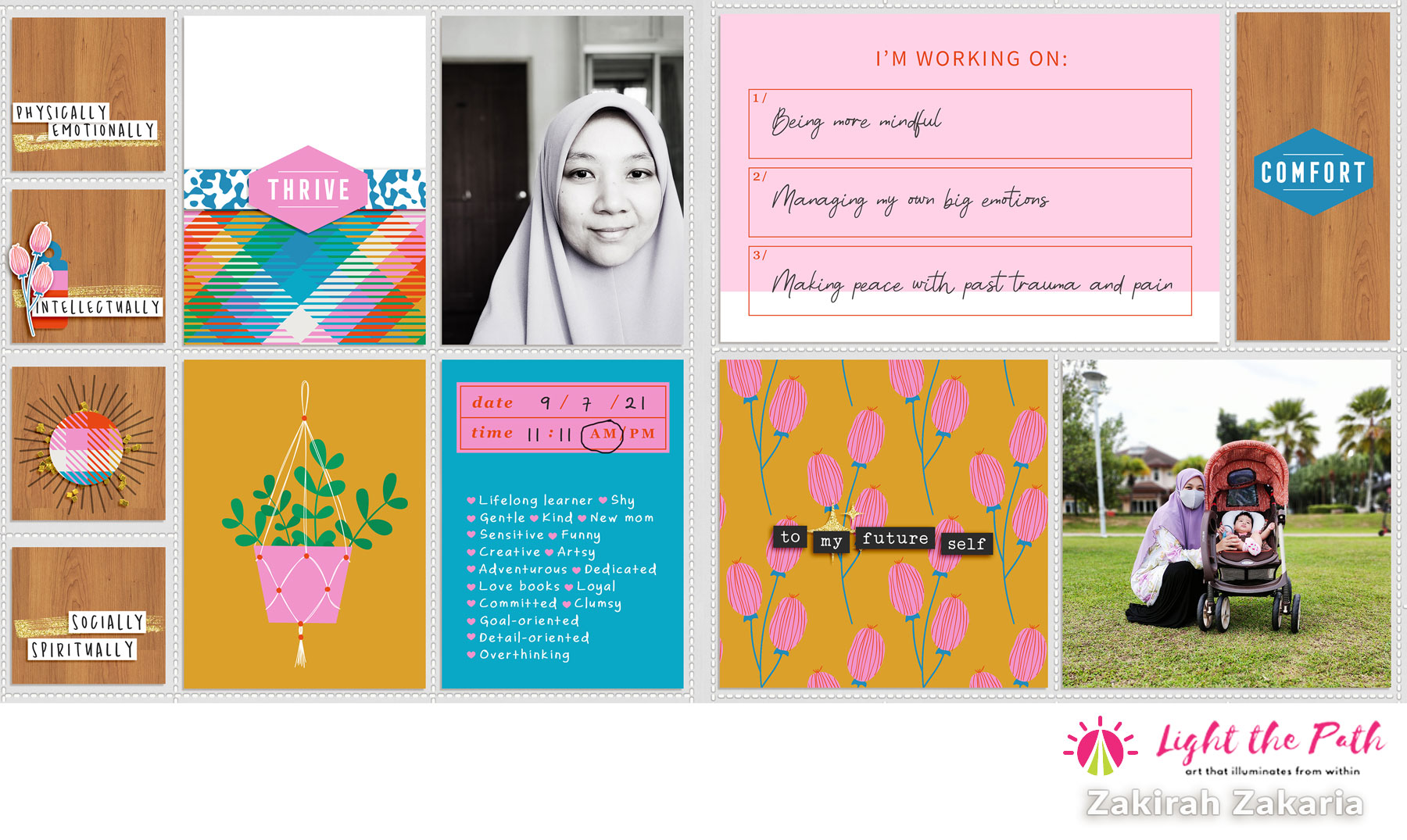 Light the Path 2021 Design Team Zakirah Zakaria Your Future Self