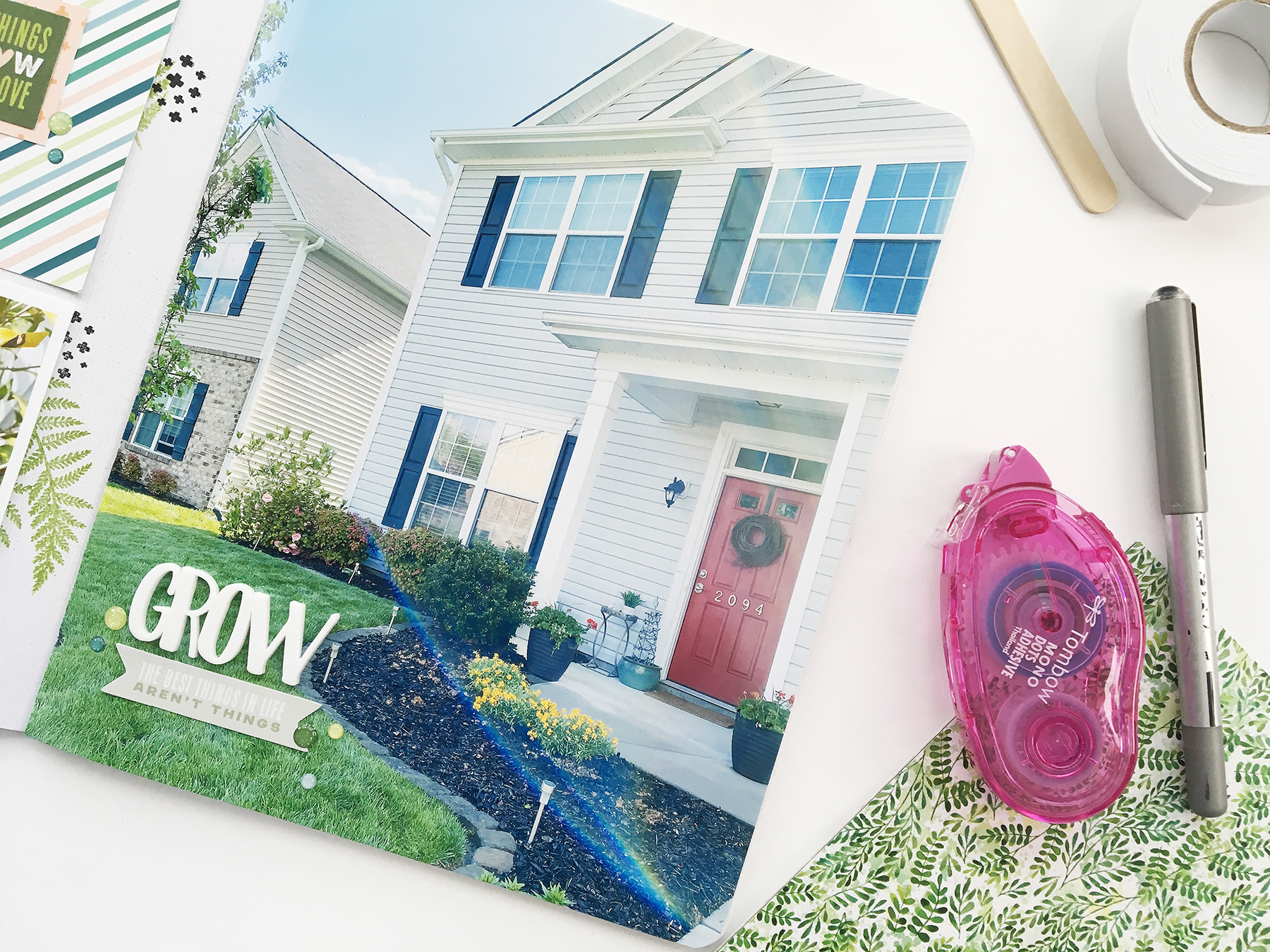 Theresa Moxley Storyline Album Layout | Grow