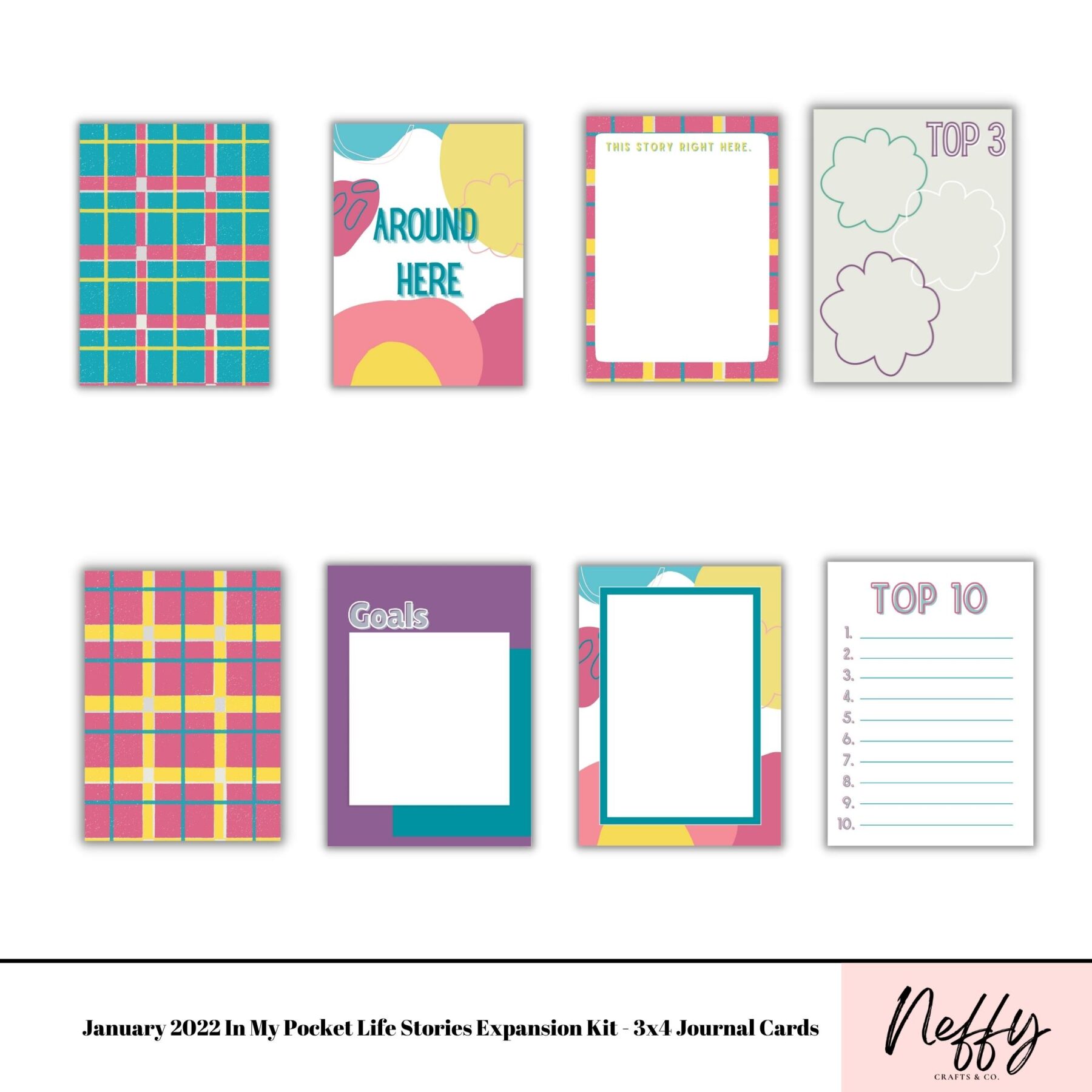 Neffy Crafts Co. - Life Stories Expansion Kit - 3x4 Cards