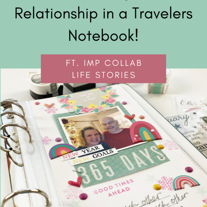 2022 Travelers Notebook Layout ft IMP Collab Life Stories Digital Kit