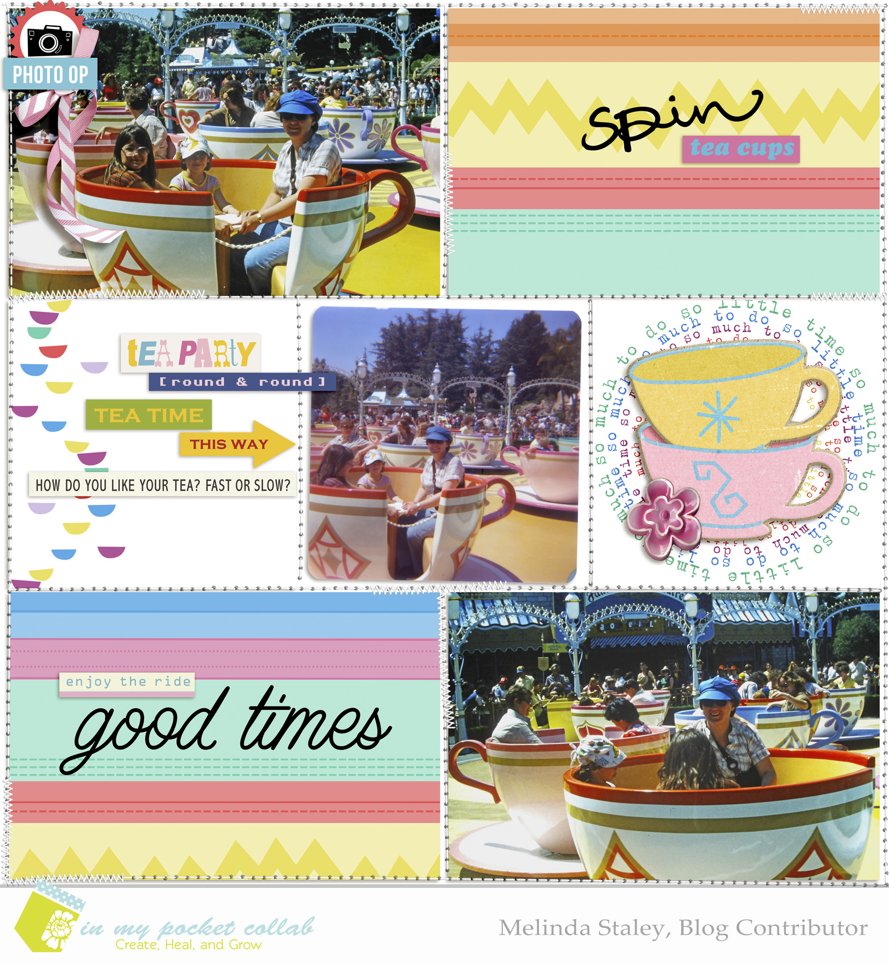 IMP Blog Team  Melinda Staley | Disneyland 1980 Teacups