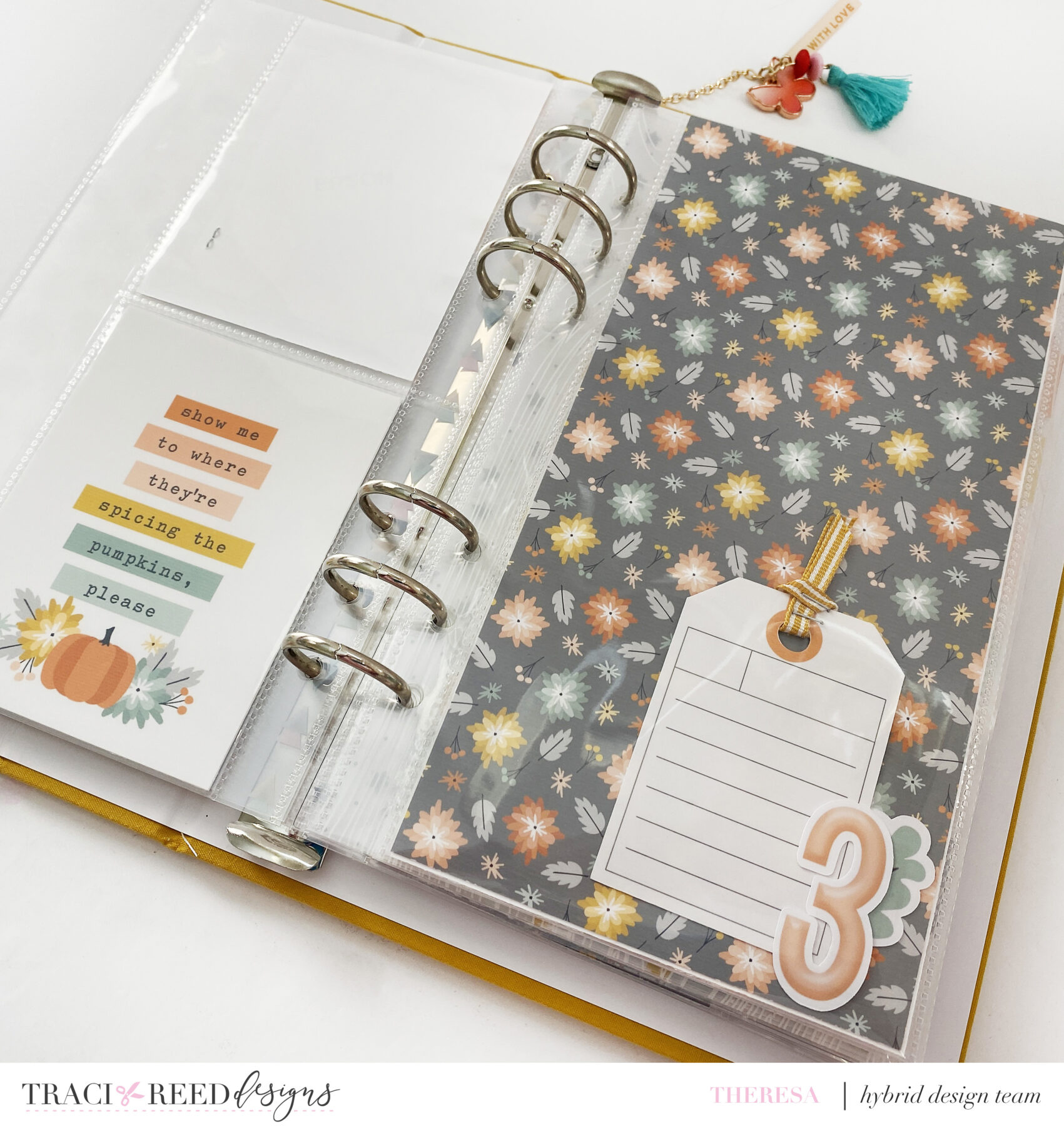 Traci Reed Creative Team | October Daily Foundation Pages AND November Gratitude Project with Goldenrod Digital Kit