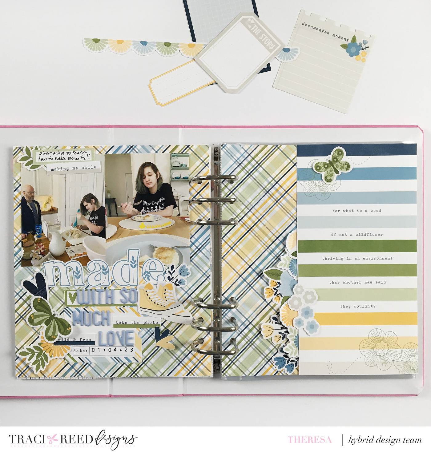 Traci Reed Designs Creative Team | Off Theme Thursday With Wildflower Digital Collection